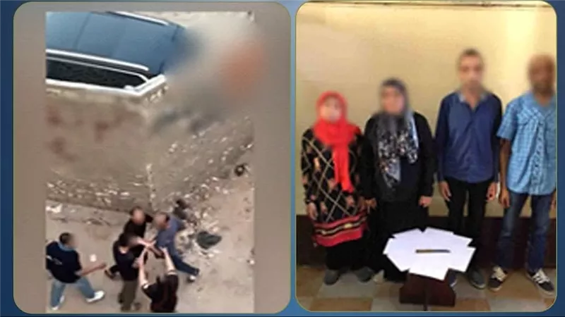 ضبط 4 متهمين ظهروا في فيديو تهديد أسرة بسلاح أبيض بسبب خلافات الميراث بالإسكند