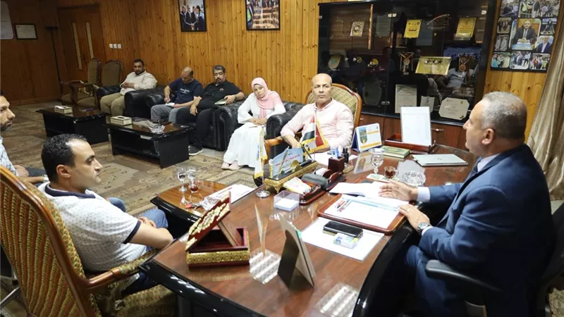 استعدادات مكثفة بشركة مياه الغربية لمواجهة الموجة الحارة وضمان استمرار الخدمة 