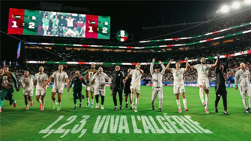 الجزائر تسجل رقمًا استثنائيًا امام النمسا في كأس العالم 2026 