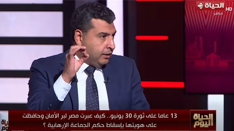 محمود بسيوني: ثورة 30 يونيو نجحت في القضاء على الإرهاب وبناء دولة قوية