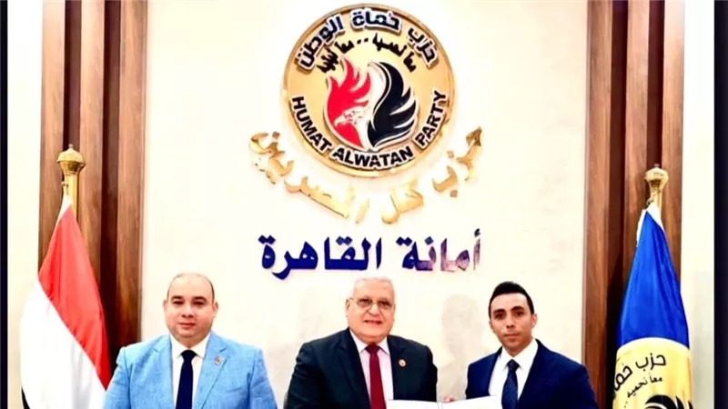 محمد شلبي أمينًا لأمانة الشباب بحزب حماة الوطن في القاهرة