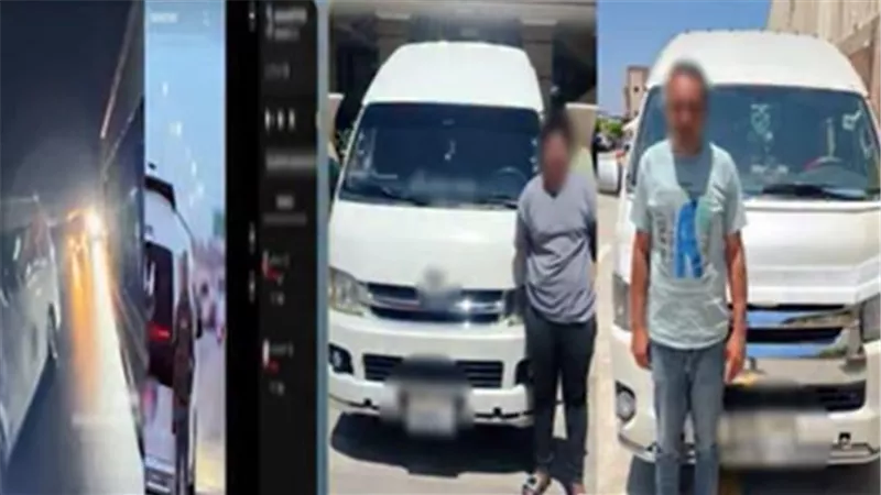 سقوط صاحبي فيديو الاستعراض بالسيارات في قبضة أمن الشرقية