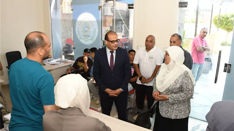 تنسيق الجامعات 2026.. نائب رئيس جامعة الإسماعيلية الأهلية يتابع تنسيقها