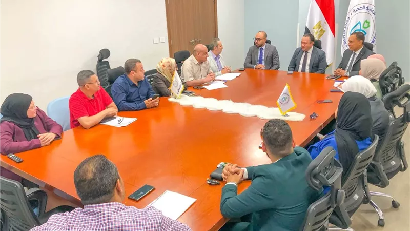 اجتماع تنسيقي بالسويس لتعزيز التكامل بين هيئات التأمين الصحي الشامل