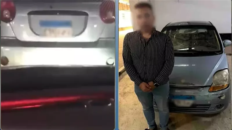 الداخلية تكشف ملابسات فيديو طمس لوحات سيارة بالقاهرة.. وضبط قائدها