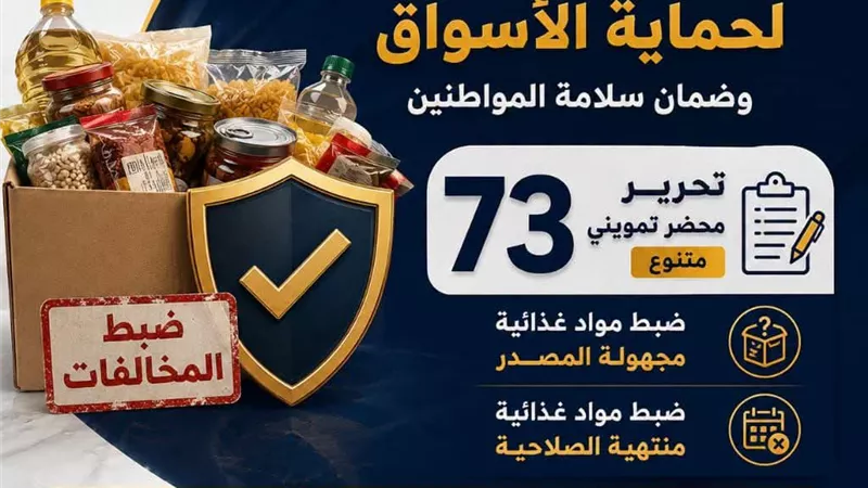 ضبط دقيق مدعم ومبيدات منتهية وسلع فاسدة.. ضربات تموينية متتالية بالبحيرة