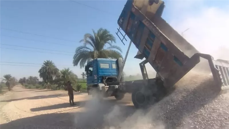 انطلاقة جديدة في الزينية.. رصف طريق بطول 700 متر واستكمال الصرف الصحي 