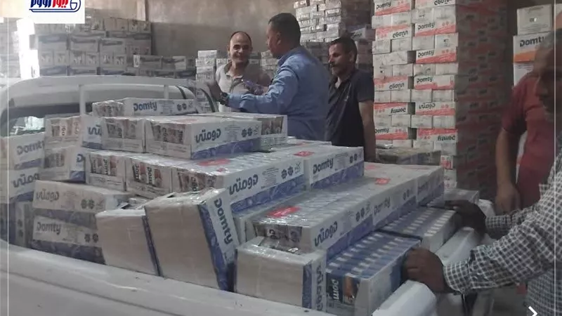 ضبط 362 مخالفة بالمنيا وإحباط التلاعب بالسلع المدعمة ومصنع ينتحل علامة تجارية 