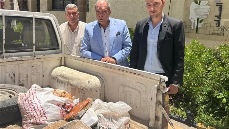 مذبوحة خارج المجازر.. ضبط لحوم غير صالحة للاستهلاك الآدمي بالمنوفية
