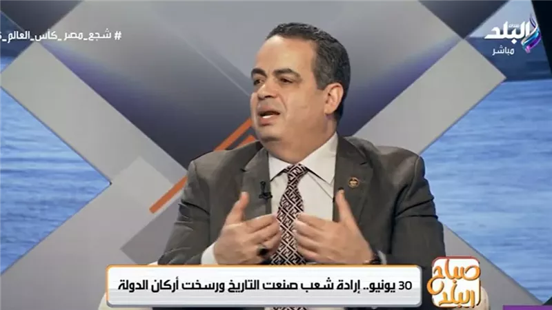 عصام هلال: ثورة 30 يونيو قدمت نموذجا في حماية الدولة واستقرارها