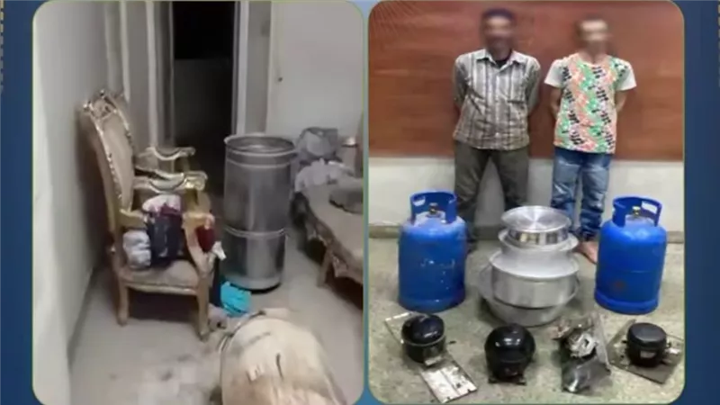 ضبط لص سرق محتويات منزل في مصر القديمة.. وإعادة المسروقات لصاحبها