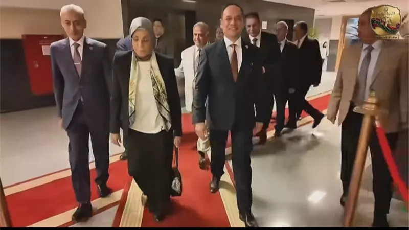 المستشارة هدى عيسى تصل مقر رئاسة هيئة النيابة الإدارية لتسلم مهام منصبها