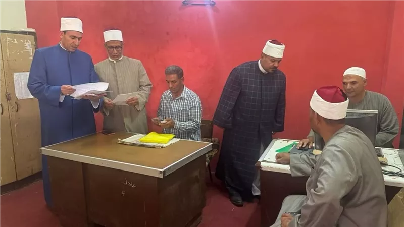 الأوقاف تواصل حملات المتابعة الميدانية على ٢٥ إدارة فرعية