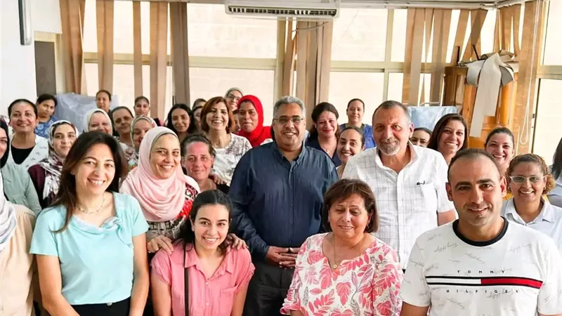 المدير العام لكاريتاس مصر يجري زيارة ميدانية إلى مركز سيتي بالإسكندرية 
