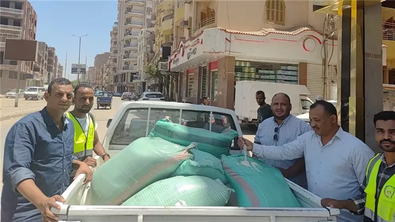 التموين يحبط تداول نصف طن أرز مجهول المصدر داخل مركز تعبئة بالأقصر