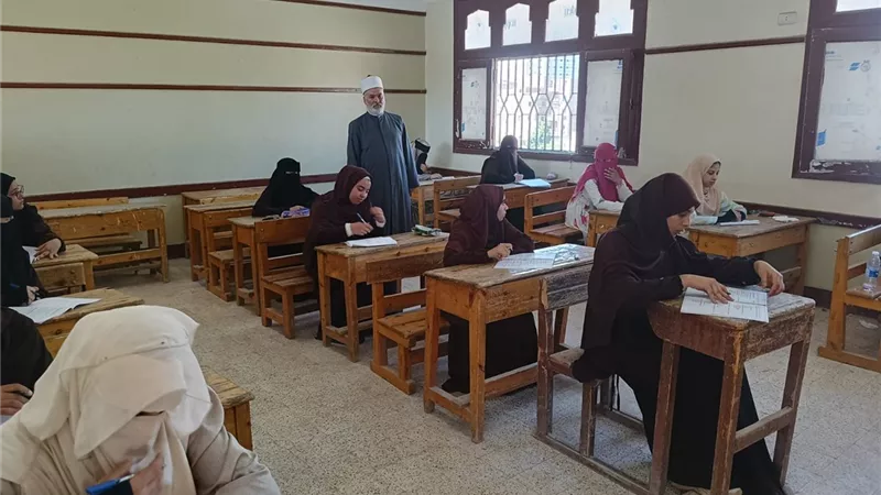 متابعات ميدانية مكثفة لامتحانات الشهادة الثانوية الأزهرية بسوهاج
