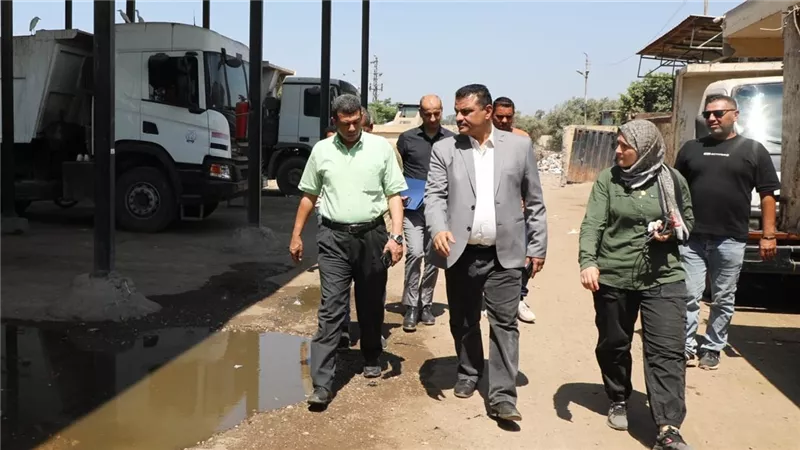 السكرتير العام المساعد بالمنوفية يتابع ملفات العمل وحجم الأداء بالباجور