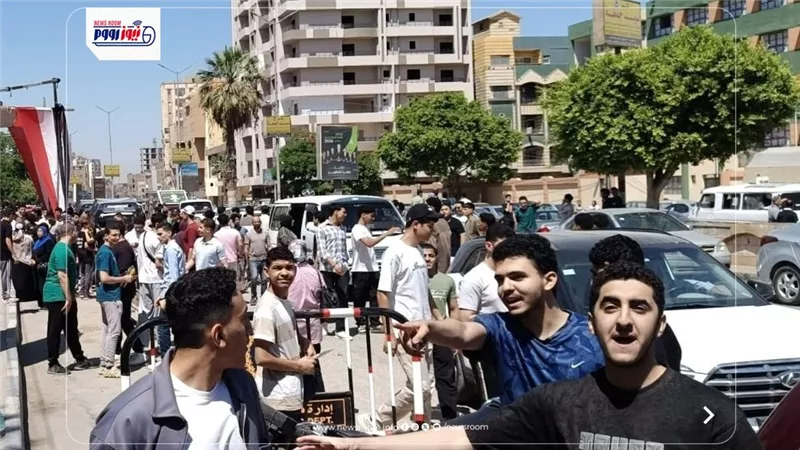 الجغرافيا ترسم البهجة على وجوه طلاب الثانوية العامة بالفيوم بعد سهولة الأمتحان