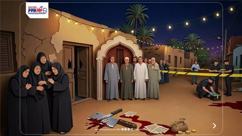 «بالساطور والسكين».. القصة الكاملة لجريمة ميراث تودي بحياة أب ونجله بالمنيا