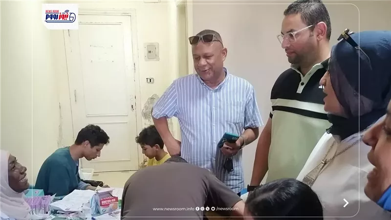 وكيل الشباب والرياضة بالفيوم يتابع الكشف الطبي على لاعبي السباحة بنادي قارون 