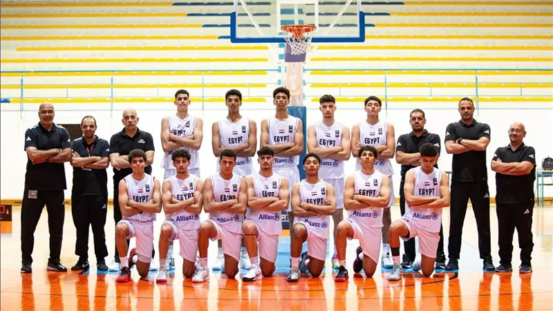 منتخب مصر يفوز على البحرين في البطولة العربية لكرة السلة للشباب بتونس