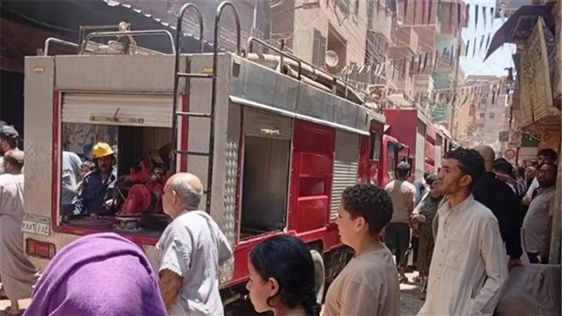 السيطرة على حريق داخل مخبز بالغربية دون وقوع إصابات                       