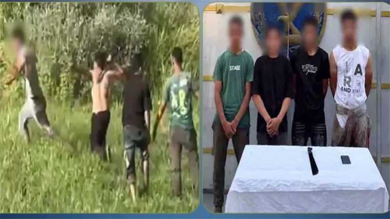 الداخلية تضبط 3 متهمين استدرجوا عاملاً واعتدوا عليه بسلاح أبيض ببني سويف