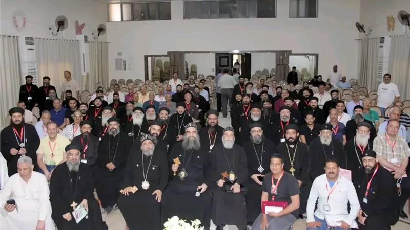 «ولا تشاكلوا هذا الدهر».. انطلاق المؤتمر السادس للجنة الأسرة رجال بالإيبارشية