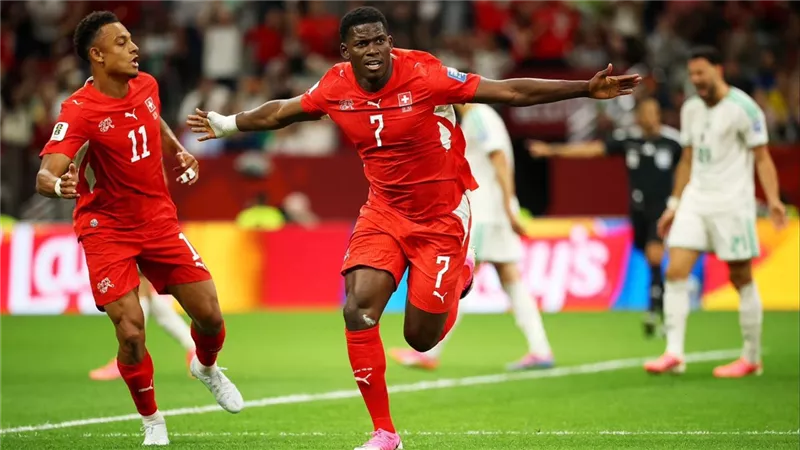 أهداف وملخص مباراة الجزائر وسويسرا الشوط الأول في كأس العالم 2026