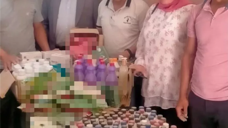 ضبط 545 عبوة أدوية بيطرية ومبيدات ومنظفات منتهية الصلاحية في أبوحمص بالبحيرة