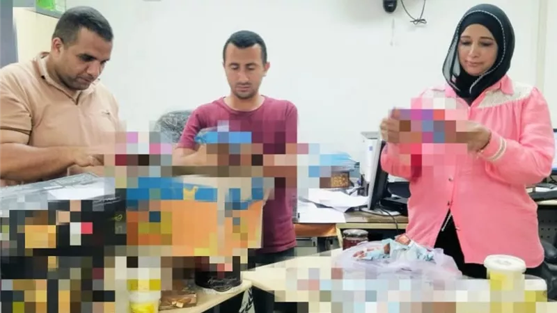 قبل بيعها للمواطنين.. ضبط 527 عبوة سلع ومنتجات غذائية مجهولة المصدر 