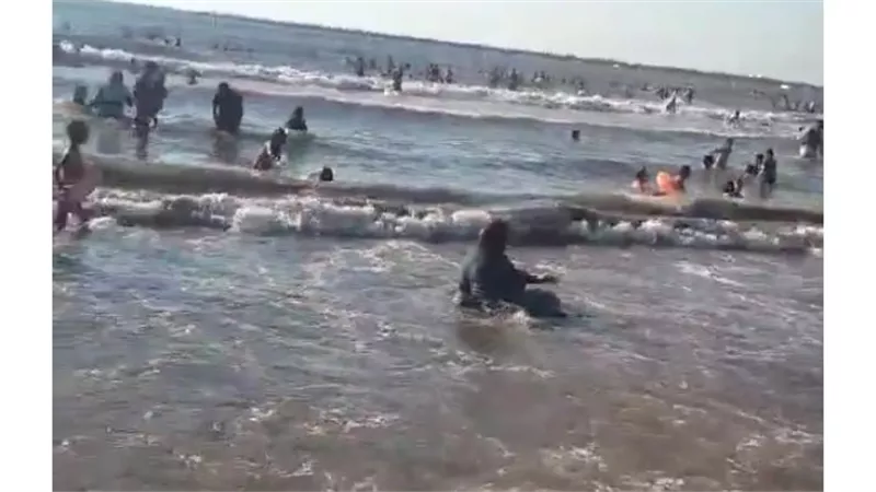 شاشات عملاقة وأعلام مصر استعدادا لتشجيع الفراعنة أمام أستراليا في دمياط