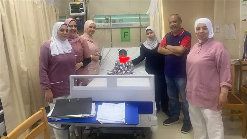 مستشفى دمياط العام تنجح لأول مرة في إنقاذ طفلة من فشل كلوي 