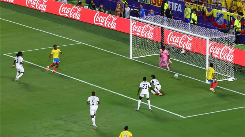 أهداف وملخص مباراة كولومبيا وغانا الشوط الأول في كأس العالم 2026