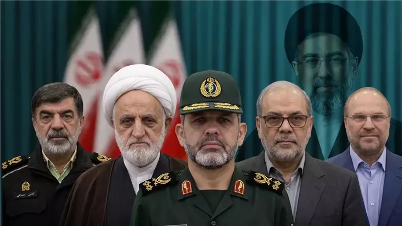 من المرشد إلى مجلس الظل.. من هم الرجال الخمسة الذين يديرون إيران؟