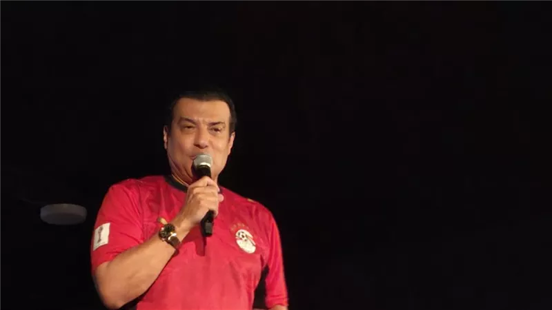 حفل كامل العدد.. إيهاب توفيق يحتفل بتأهل منتخب مصر في كأس العالم |صور 