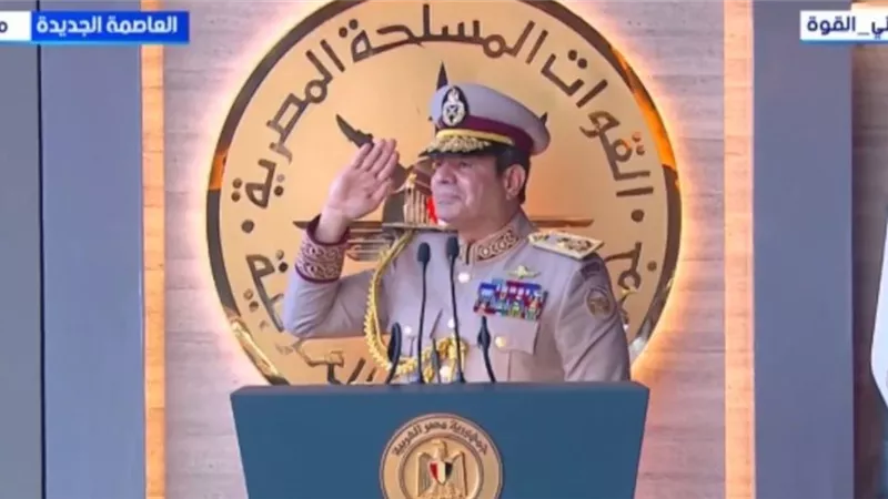 السيسي: نحمي الدولة من الفوضى.. ونبني الجمهورية الجديدة رغم الأزمات والتحديات