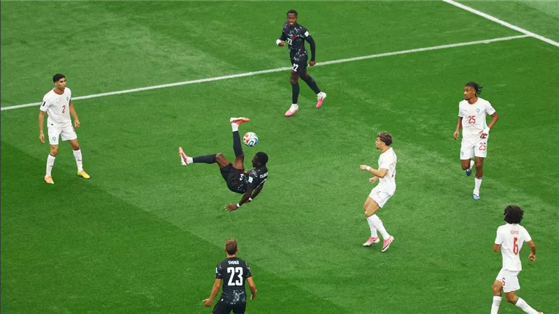 أهداف وملخص مباراة المغرب وكندا الشوط الأول في كأس العالم 2026