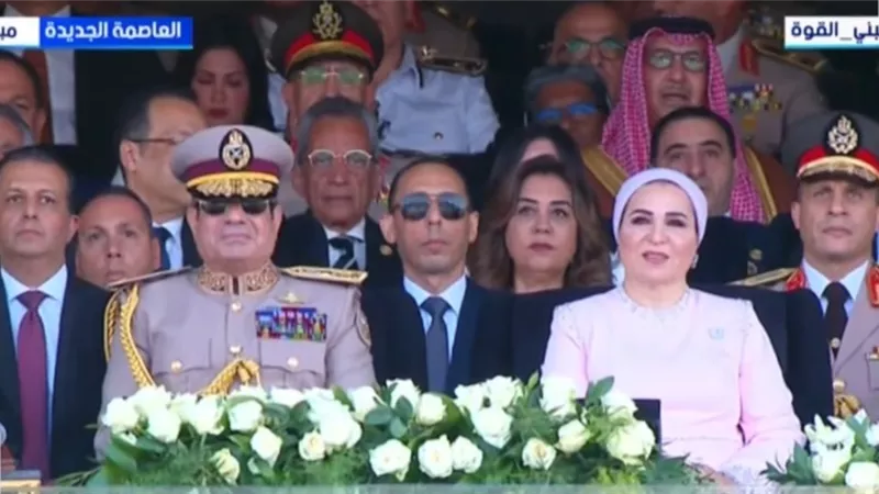 الرئيس السيسي يستمع لآيات من سورة الأنفال خلال افتتاح مقر القيادة الاستراتيجية