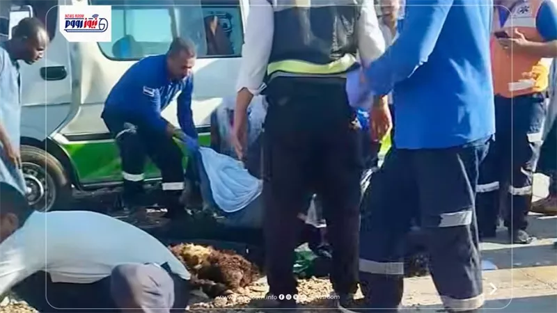 حادث المنيا يخطف الجد والابن والحفيد معًا ويغرق قرية طوخ الخيل في الأحزان 