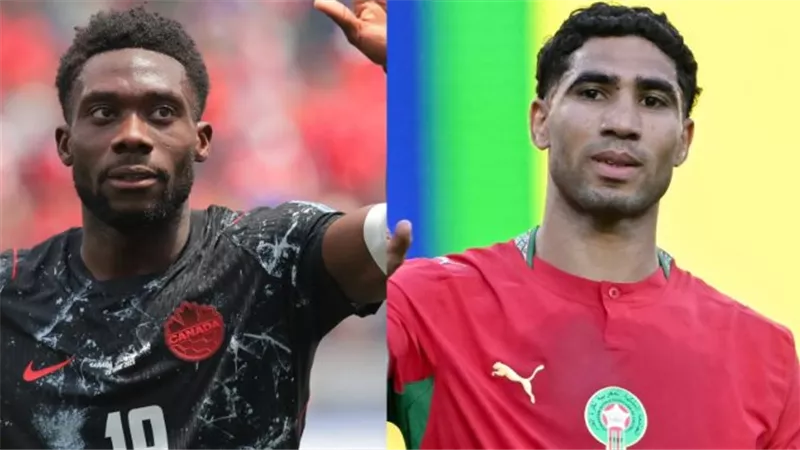 التشكيل الرسمي لمنتخبي المغرب وكندا في دور الـ16 بالمونديال