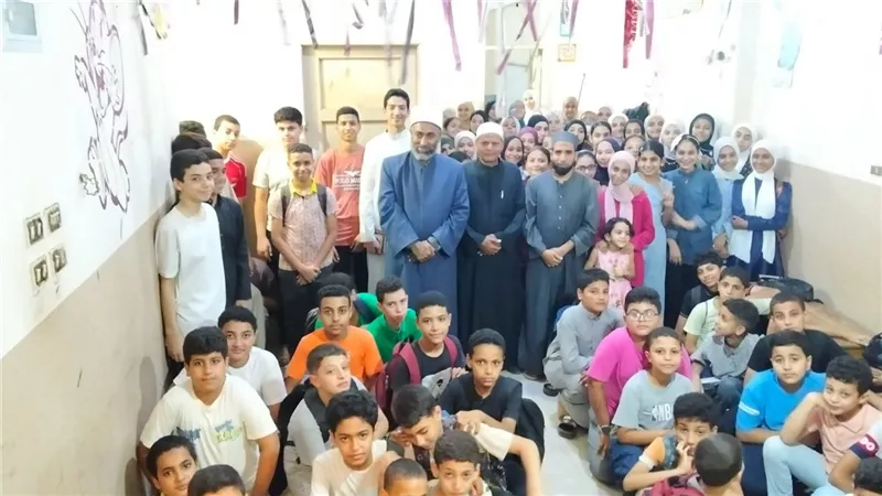 الأزهر: 300 طالب و60 خاتمًا للقرآن في المشروع الصيفي بدار النور بشبرا بخوم