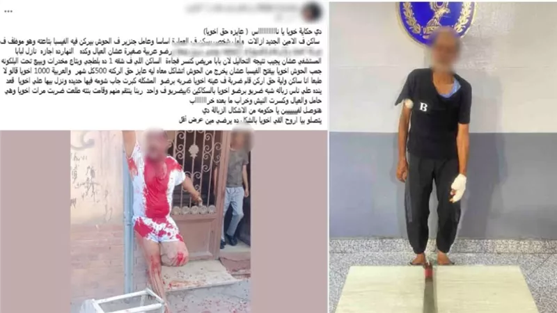 ضبط عاطل له معلومات جنائية تعدي علي شخص في بورسعيد