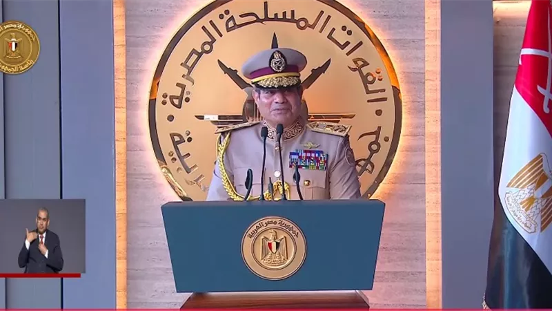 السيسي: مصر واجهت أزمات غير مسبوقة ودفعت خسائر جسيمة