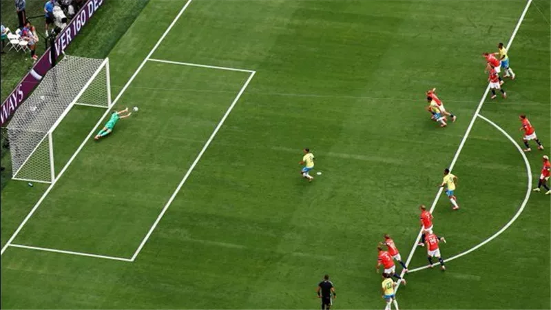 أهداف وملخص مباراة البرازيل والنرويج الشوط الأول في كأس العالم 2026