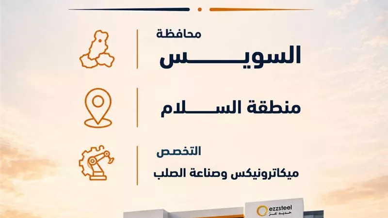 انطلاق مدارس حديد عز للتكنولوجيا التطبيقية بالسويس العام الدراسي المقبل