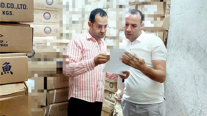 ضبط 60 طن اسماك هارنج منتهي الصلاحية  بكفر الدوار بالبحيرة
