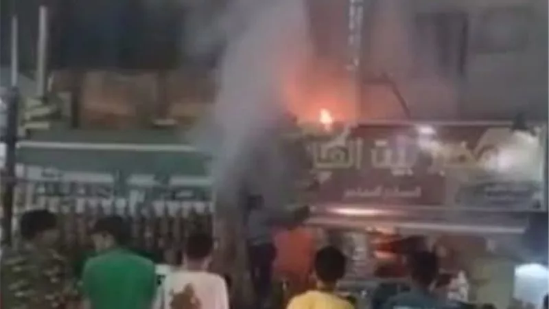 السيطرة على حريق بمخبز في أول شارع الباسل بحي الأربعين بالسويس