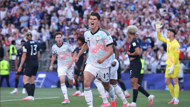 أهداف وملخص مباراة أمريكا وبلجيكا الشوط الأول في كأس العالم 2026