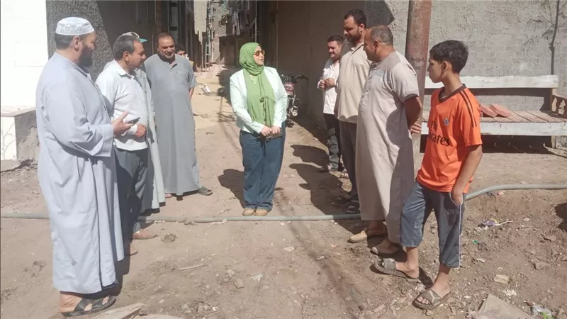 محافظ الدقهلية يتابع أعمال التطوير بشوارع قرية 